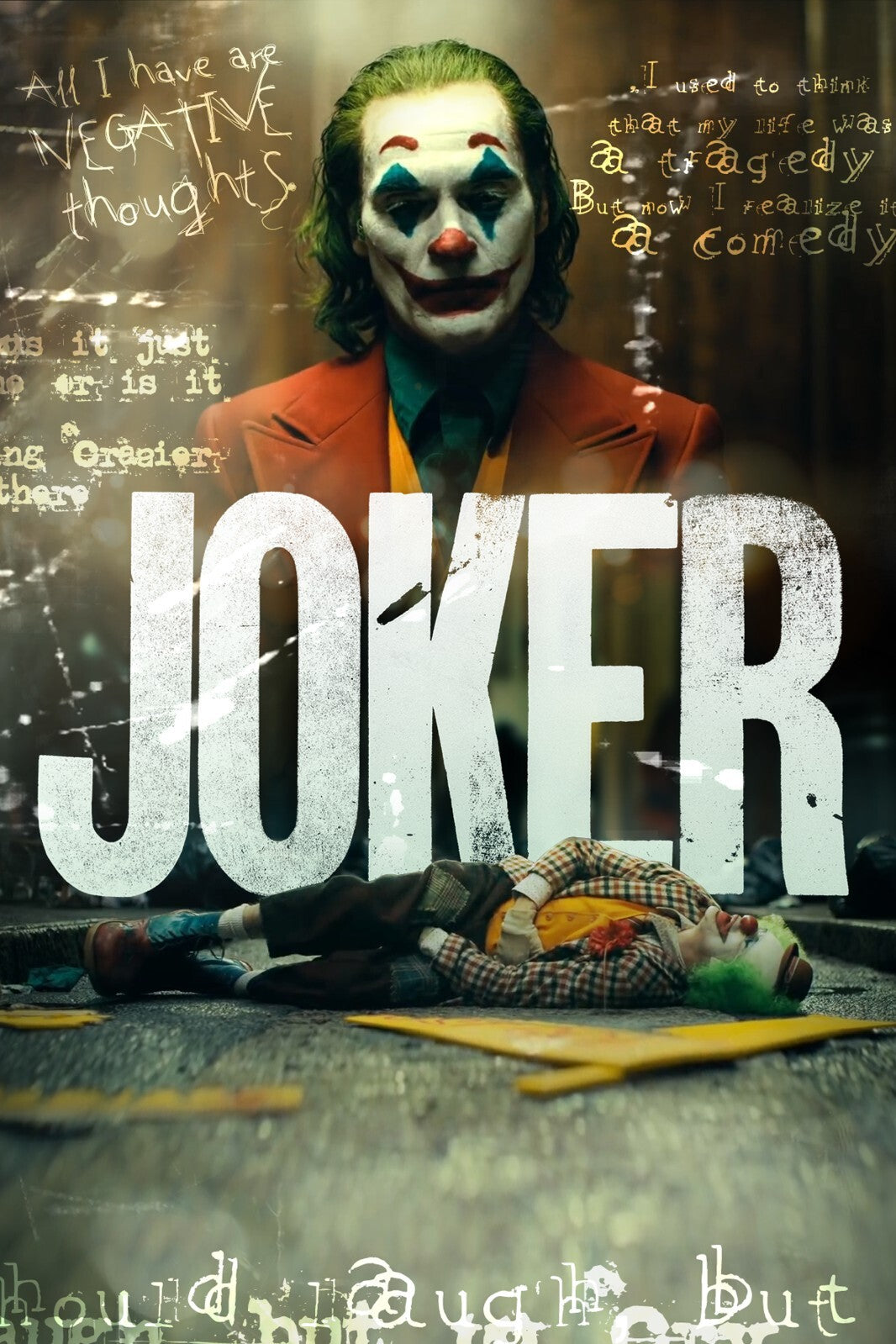 Joker Canvas Framed Poster | Wall Art - Home Decor