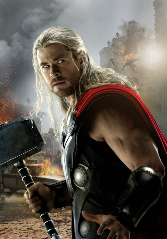 Thor Canvas Framed Poster | Wall Art - Home Decor