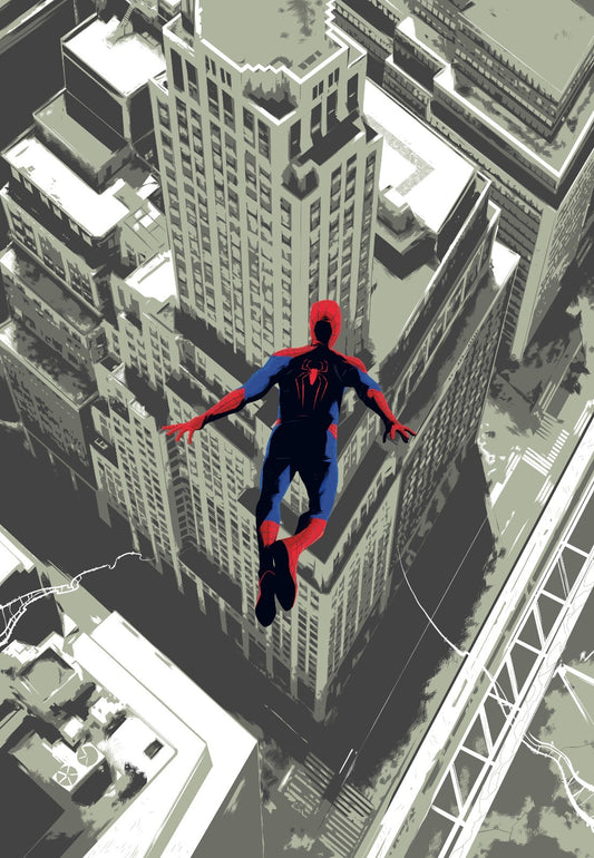 Spider Man Canvas Framed Poster | Wall Art - Home Decor