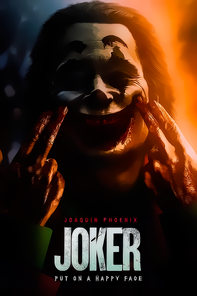Joker Canvas Framed Poster | Wall Art - Home Decor
