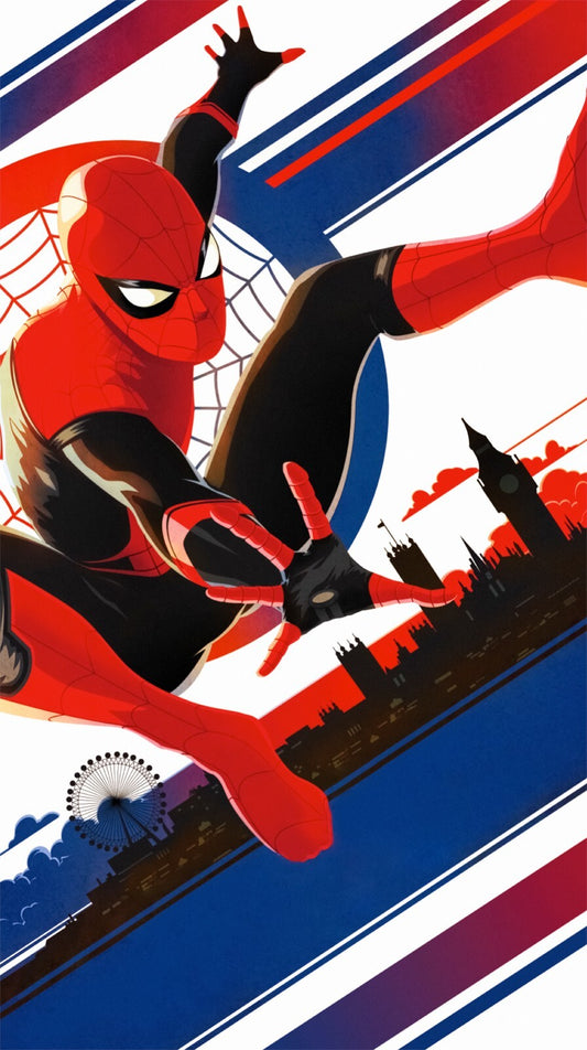Spider Man Canvas Framed Poster | Wall Art - Home Decor