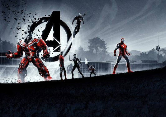 The Avengers Canvas Framed Poster | Wall Art - Home Decor