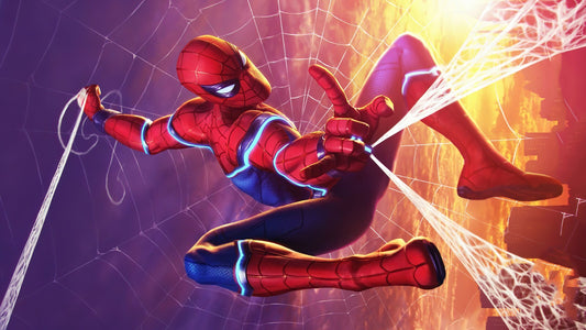 Spider Man Canvas Framed Poster | Wall Art - Home Decor