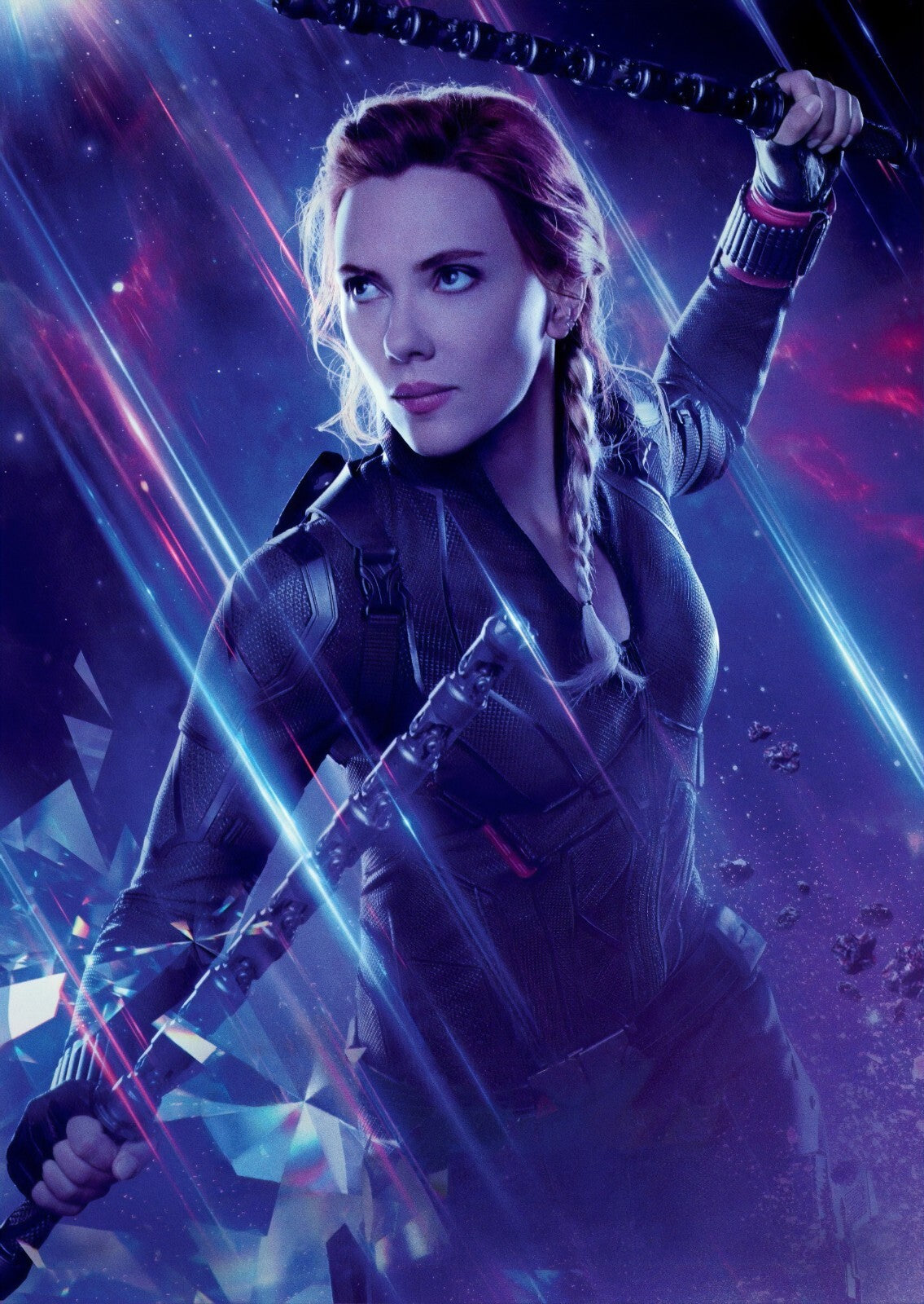 Black Widow Canvas Framed Poster | Wall Art - Home Decor