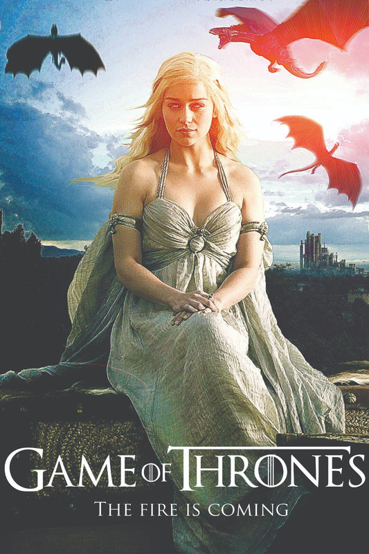 Game of Thrones Canvas | Wall Art , Canvas , Home Decor , Customized Gift