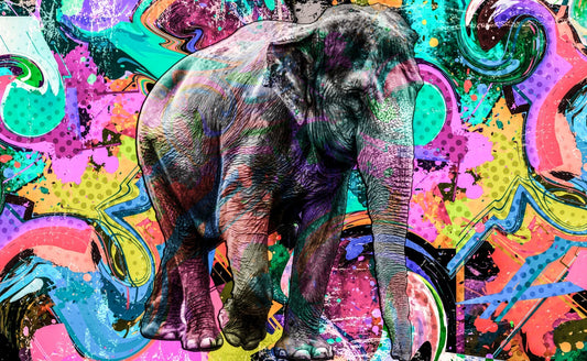 Street Art Canvas Framed Poster | Wall Art - Home Decor