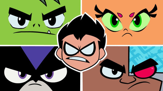 Teen Titans Canvas Framed Poster | Wall Art - Home Decor