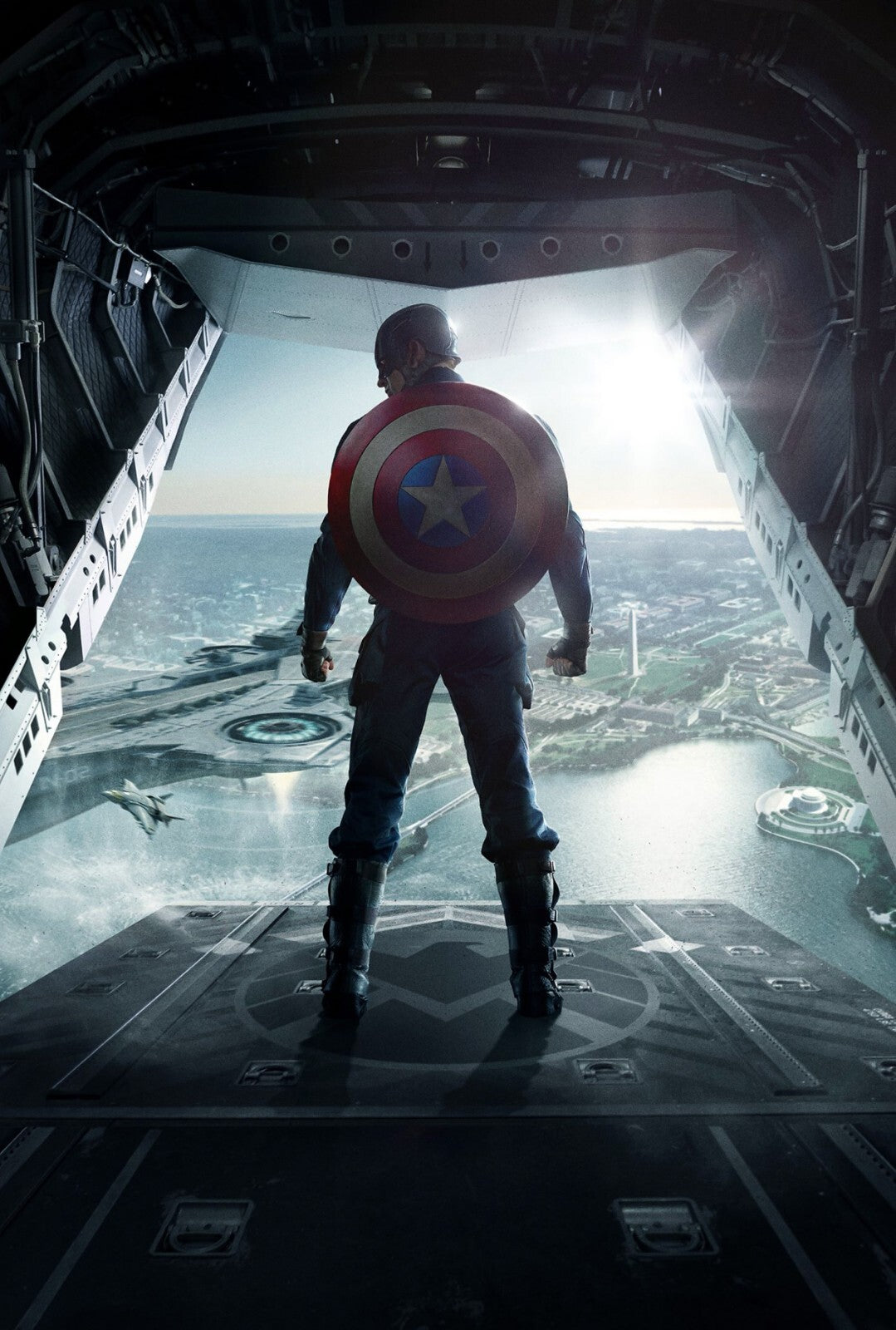 Captain America Canvas Framed Poster | Wall Art - Home Decor