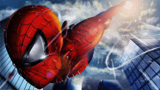 Spider Man Canvas Framed Poster | Wall Art - Home Decor