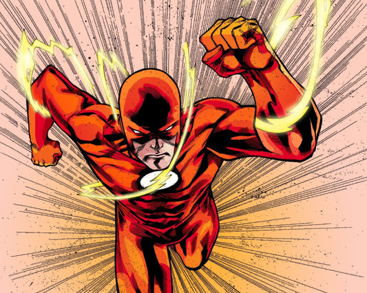 The Flash Canvas Framed Poster | Wall Art - Home Decor