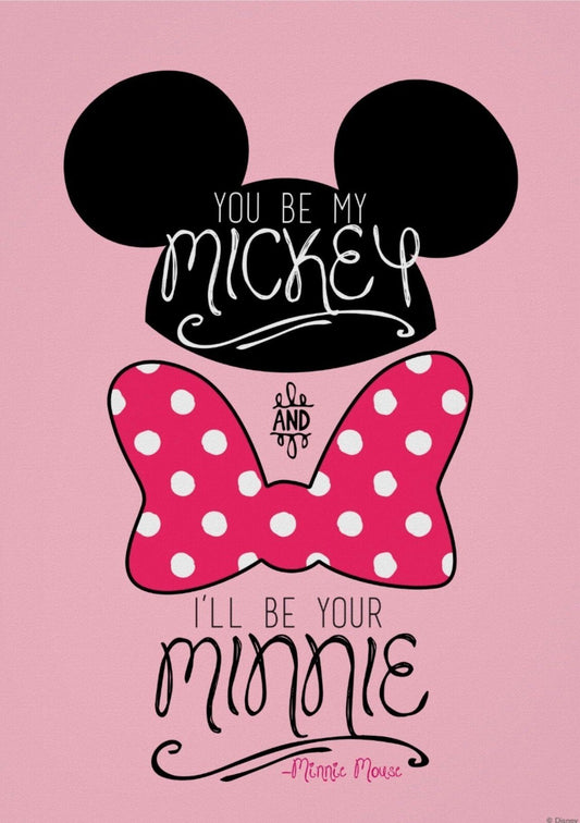 Disney Canvas Framed Poster | Wall Art - Home Decor