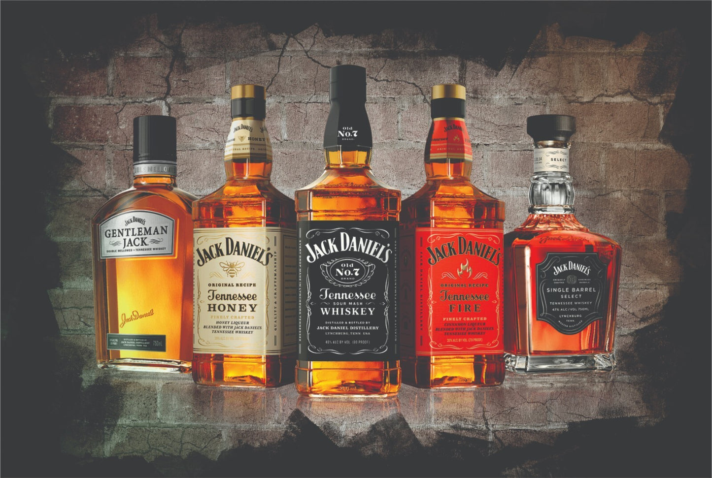 Drinks Canvas Framed Poster | Wall Art - Home Decor