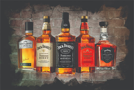 Drinks Canvas Framed Poster | Wall Art - Home Decor
