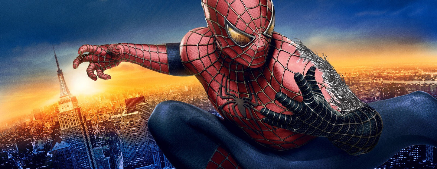 Spider Man Canvas Framed Poster | Wall Art - Home Decor