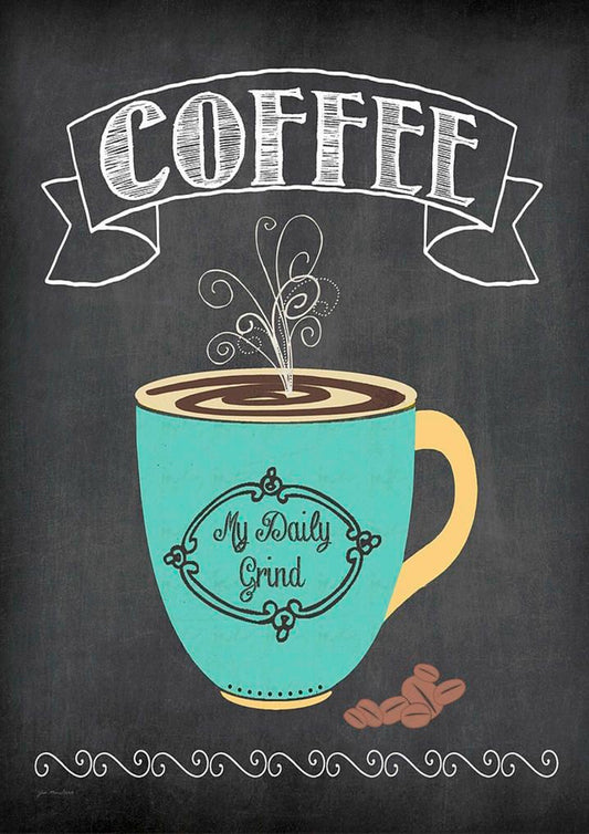 Coffee and Cooking Canvas Framed Poster | Wall Art - Home Decor