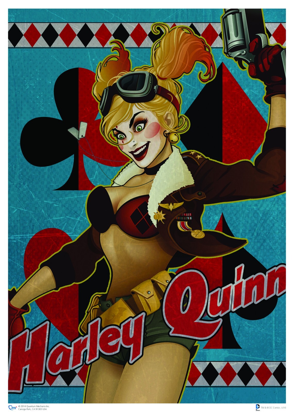 Harley Quinn Canvas Framed Poster | Wall Art - Home Decor