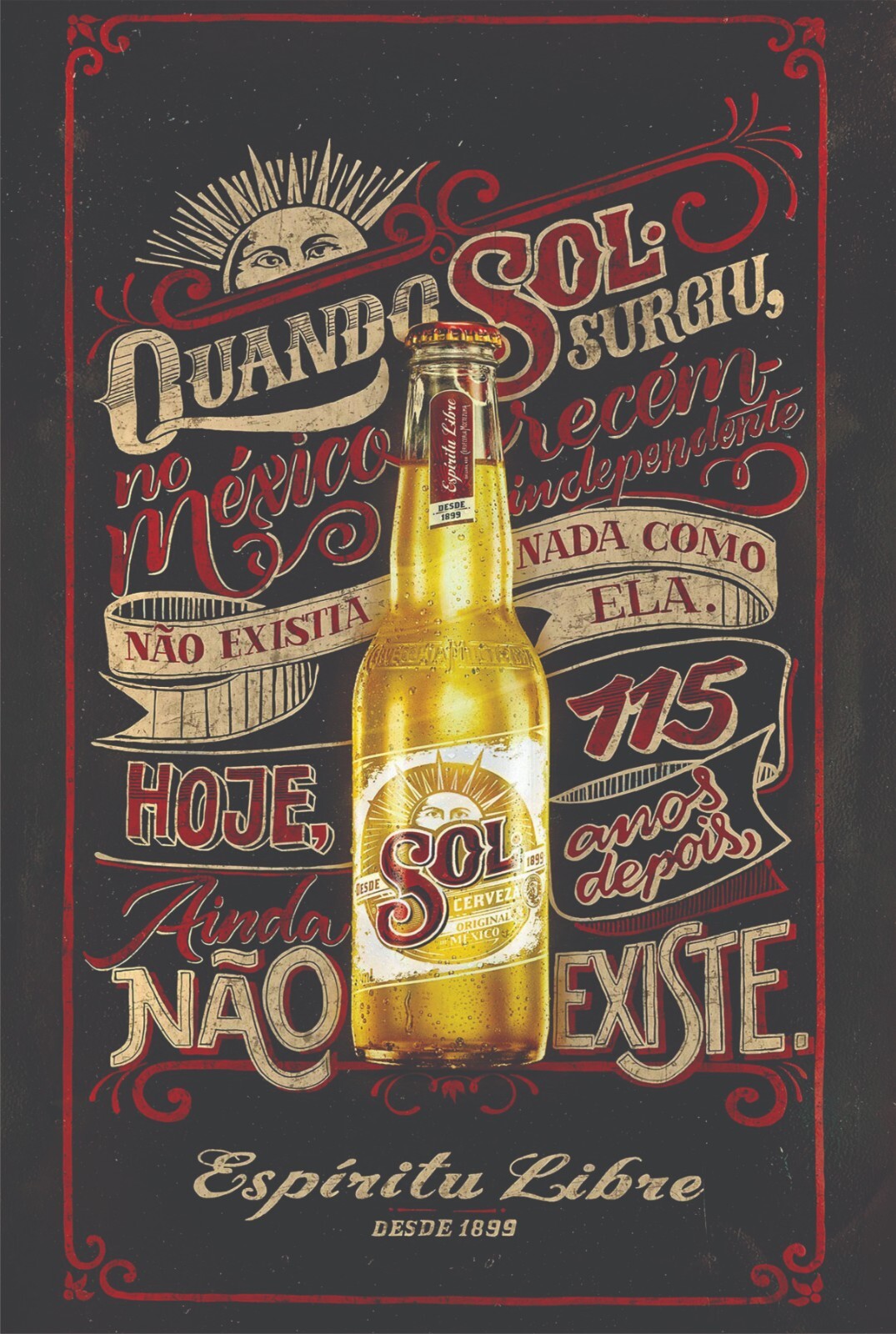 Drinks Canvas Framed Poster | Wall Art - Home Decor