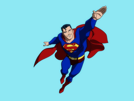 Superman Canvas Framed Poster | Wall Art - Home Decor