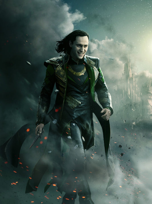 Loki Canvas Framed Poster | Wall Art - Home Decor