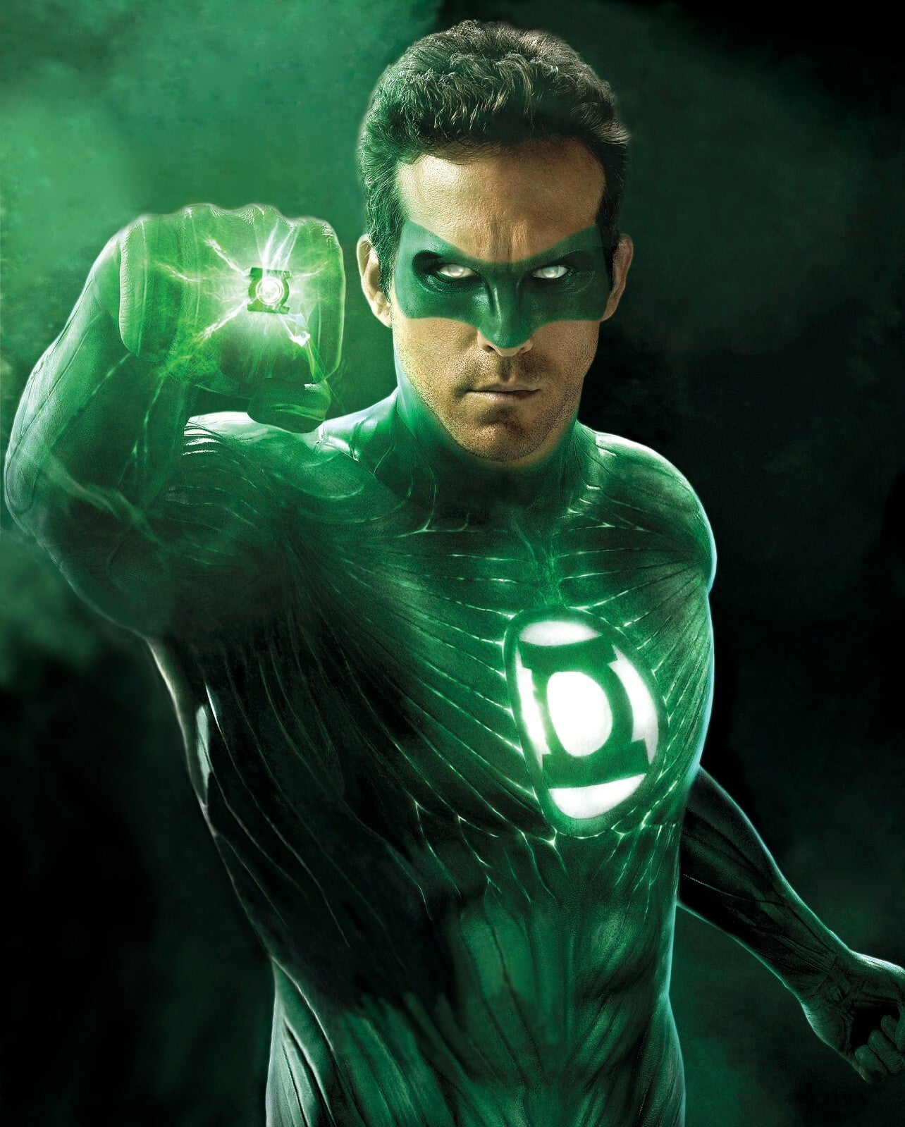 Green Lantern Canvas Framed Poster | Wall Art - Home Decor