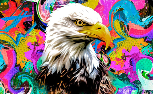 Street Art Canvas Framed Poster | Wall Art - Home Decor
