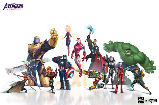 The Avengers Canvas Framed Poster | Wall Art - Home Decor