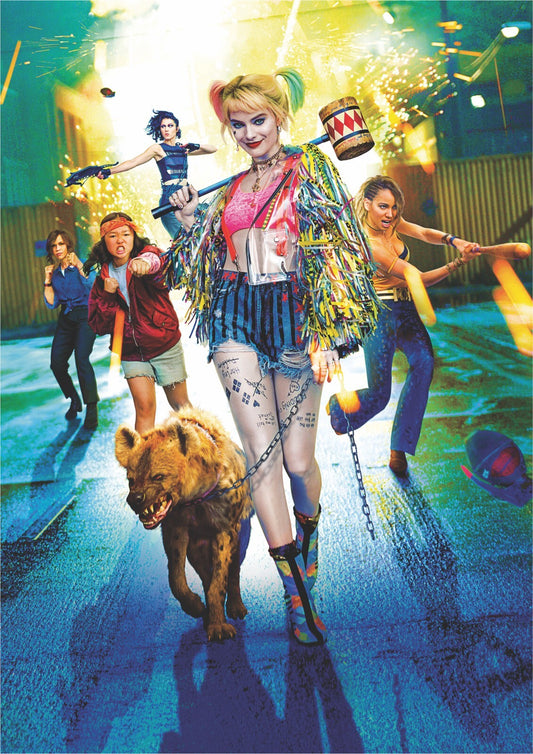 Harley Quinn Canvas Framed Poster | Wall Art - Home Decor