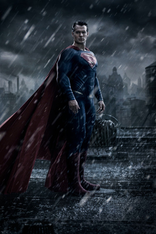 Superman Canvas Framed Poster | Wall Art - Home Decor