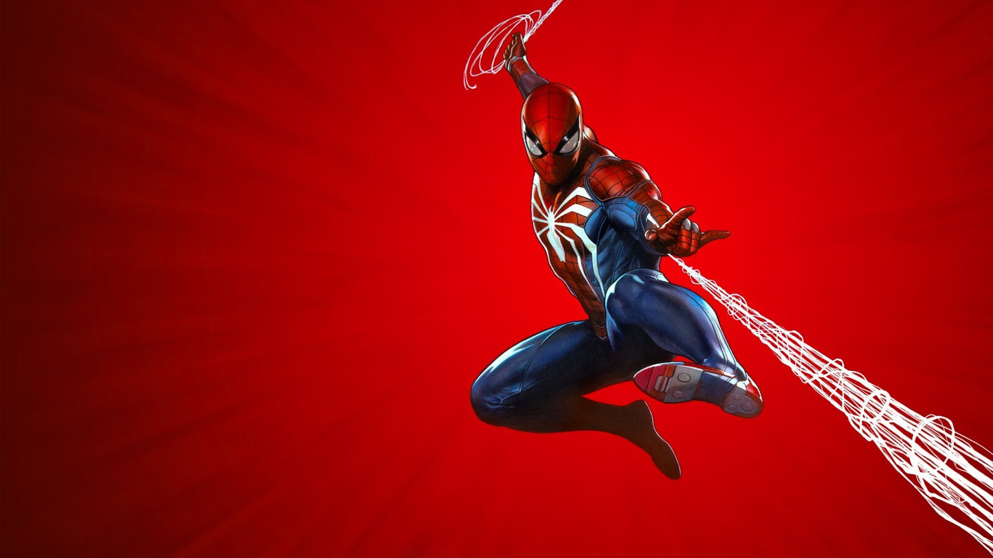 Spider Man Canvas Framed Poster | Wall Art - Home Decor