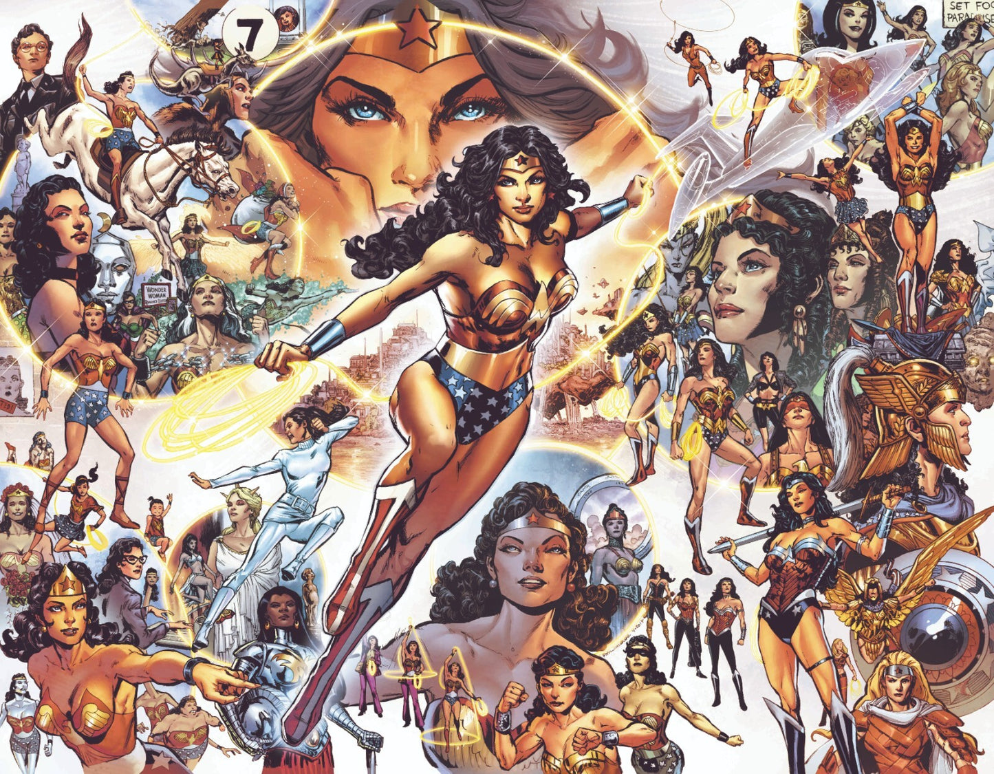 Wonder Woman Canvas Framed Poster | Wall Art - Home Decor