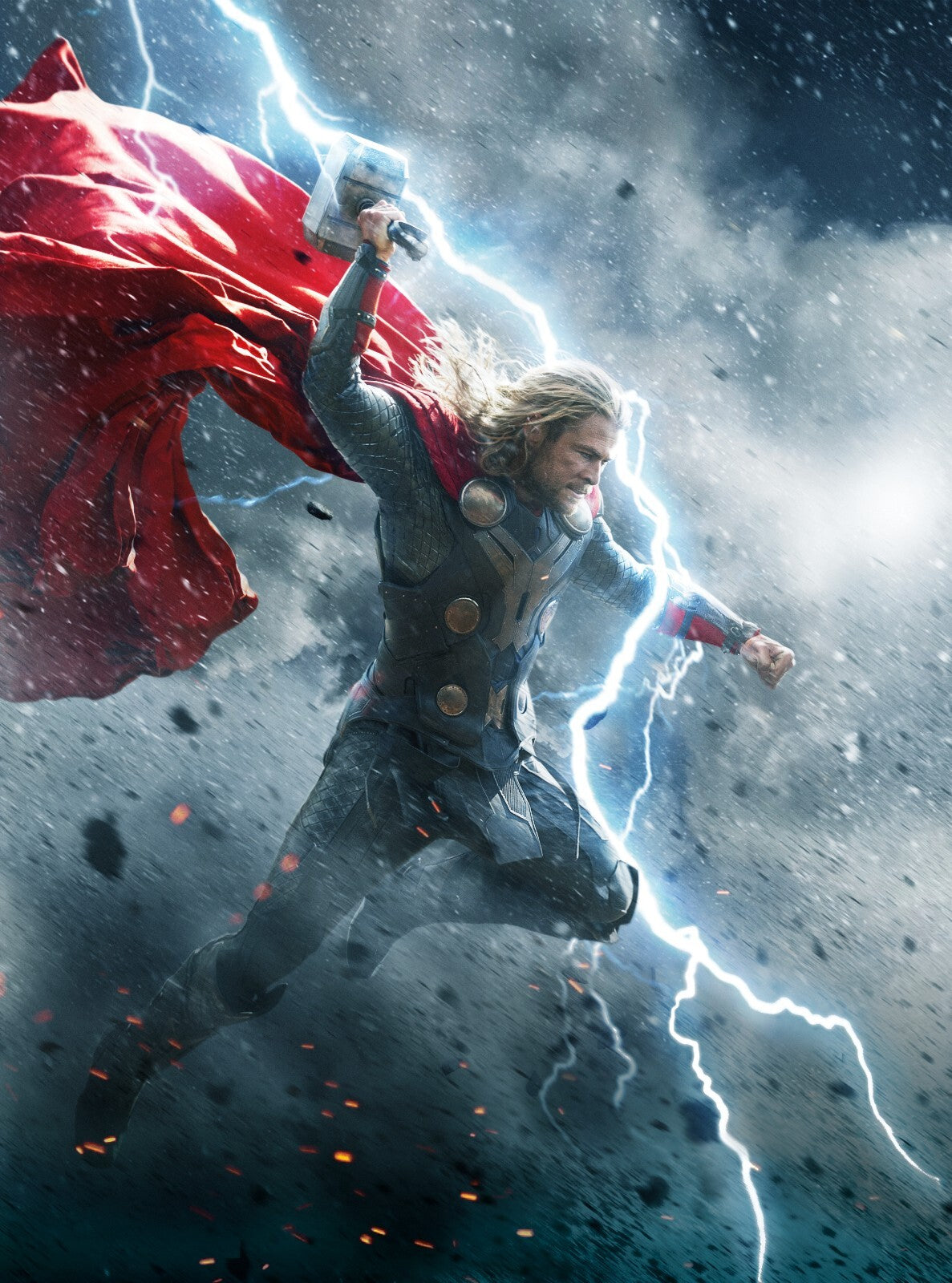 Thor Canvas Framed Poster | Wall Art - Home Decor