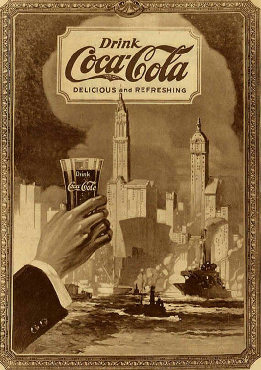 Drinks Canvas Framed Poster | Wall Art - Home Decor