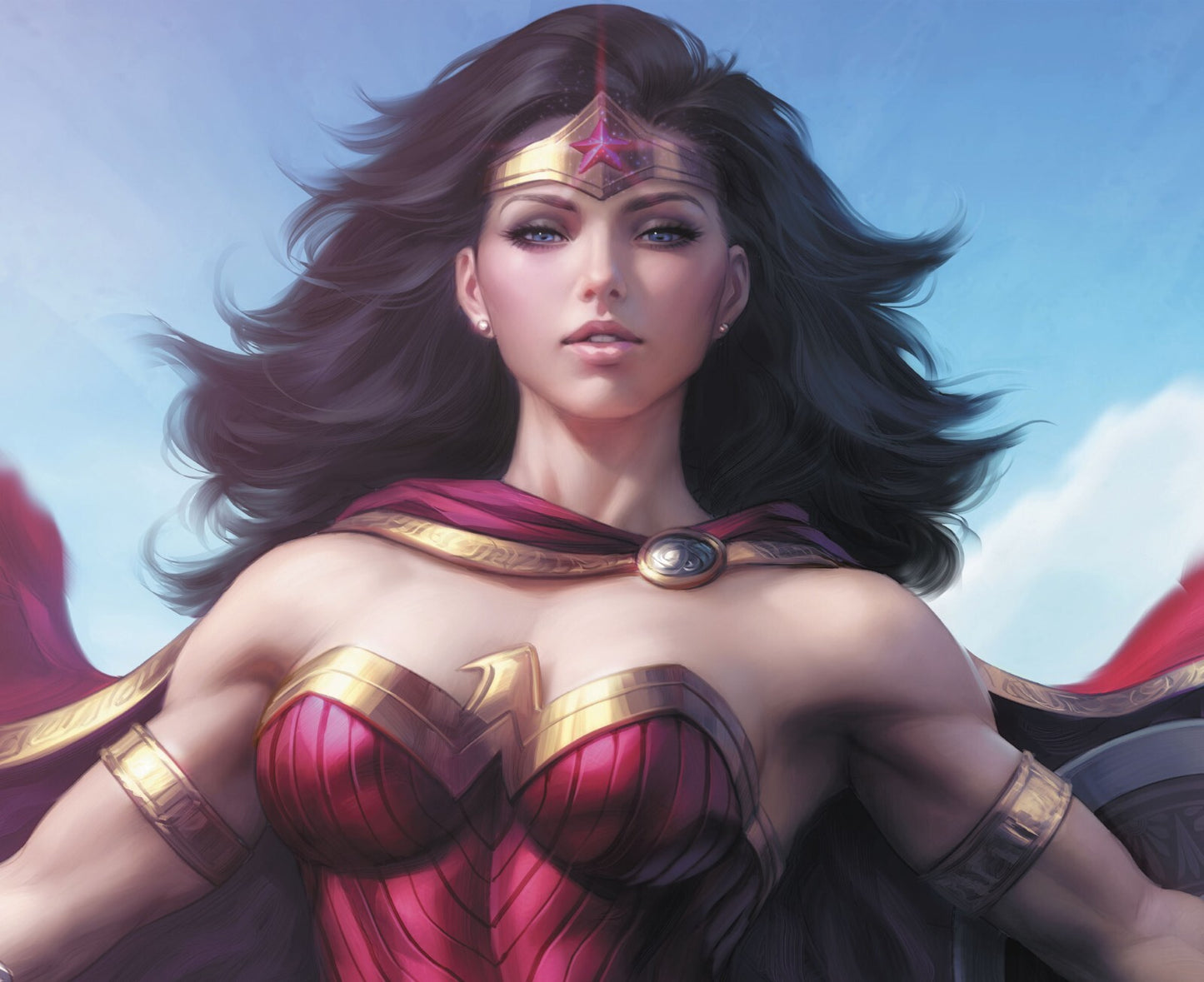 Wonder Woman Canvas Framed Poster | Wall Art - Home Decor