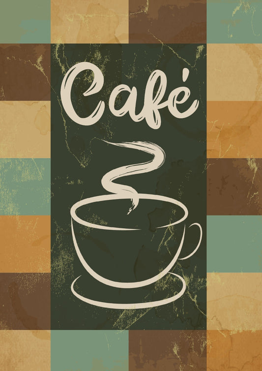 Coffee and Kitchen Canvas Framed Poster | Wall Art - Home Decor