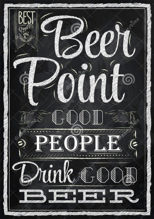 Drinks Canvas Framed Poster | Wall Art - Home Decor
