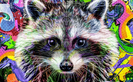 Street Art Canvas Framed Poster | Wall Art - Home Decor