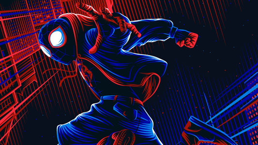 Spider Man Canvas Framed Poster | Wall Art - Home Decor