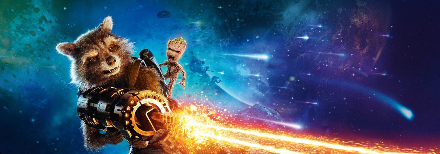 Guardians of the Galaxy Canvas Framed Poster | Wall Art - Home Decor