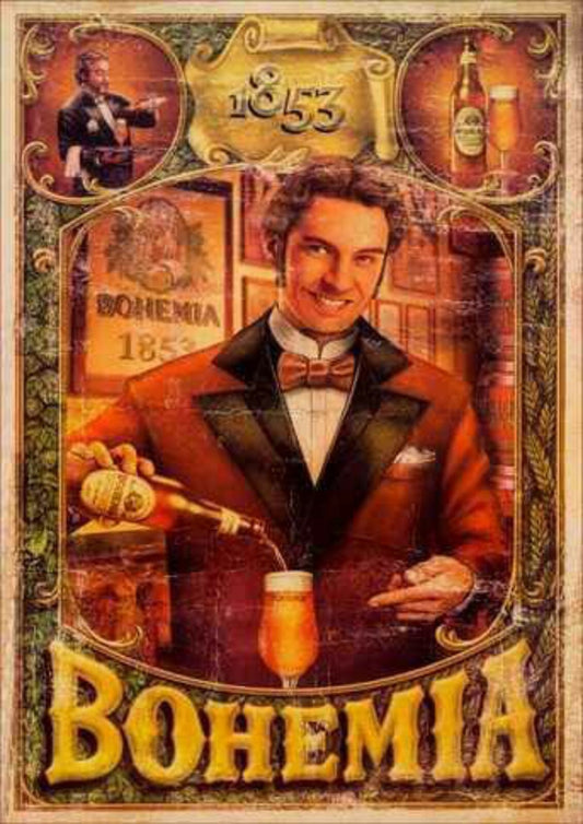Drinks Canvas Framed Poster | Wall Art - Home Decor