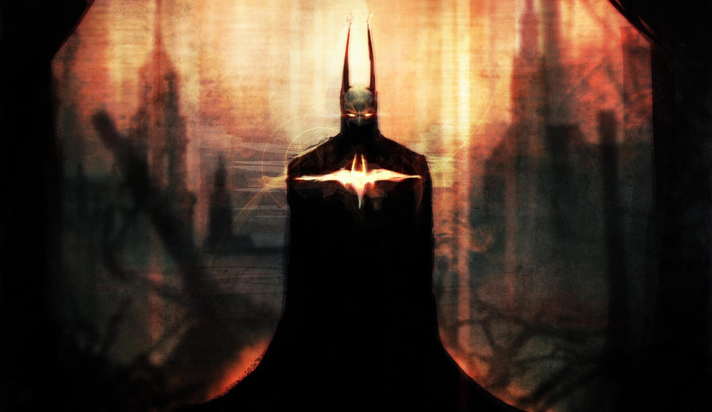 Batman Canvas Framed Poster | Wall Art - Home Decor