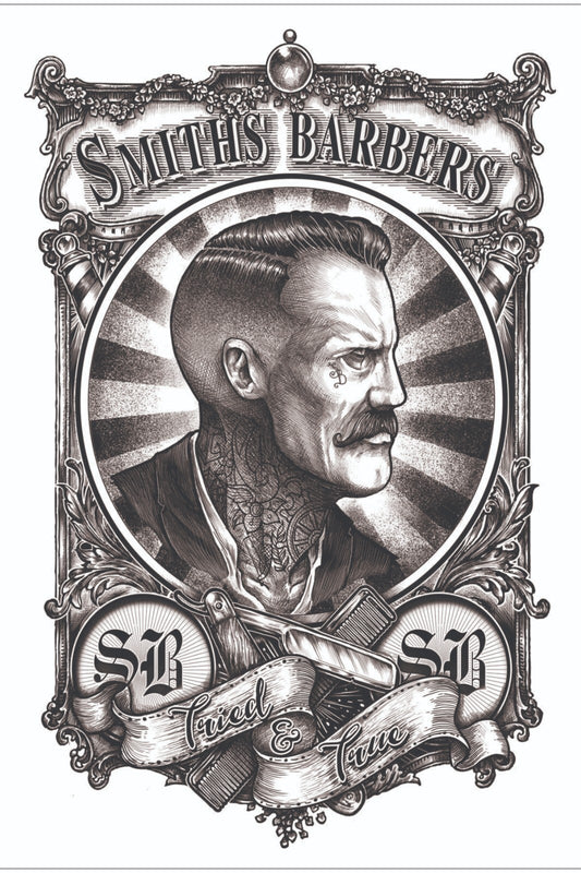 Barber Shop Canvas | Wall Art , Canvas , Home Decor , Customized Gift