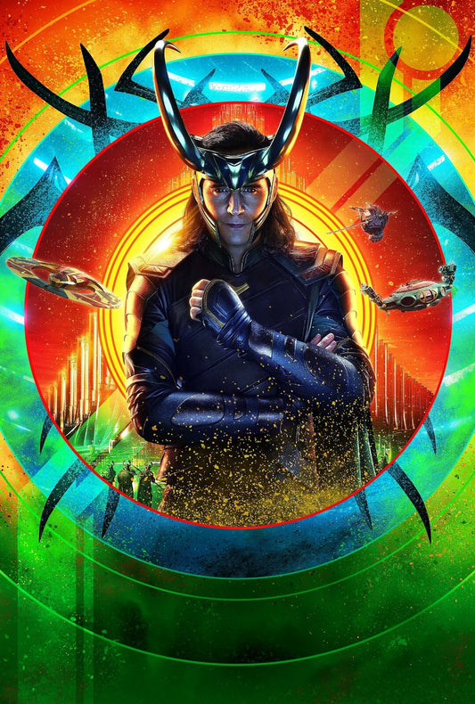 Thor Canvas Framed Poster | Wall Art - Home Decor