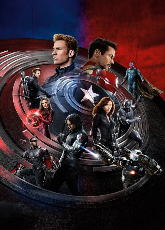 Civil War Canvas Framed Poster | Wall Art - Home Decor