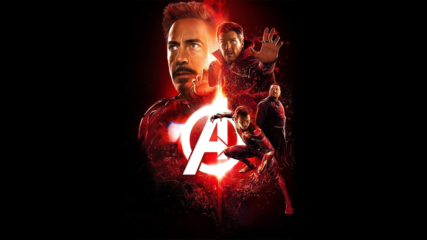 The Avengers Canvas Framed Poster | Wall Art - Home Decor