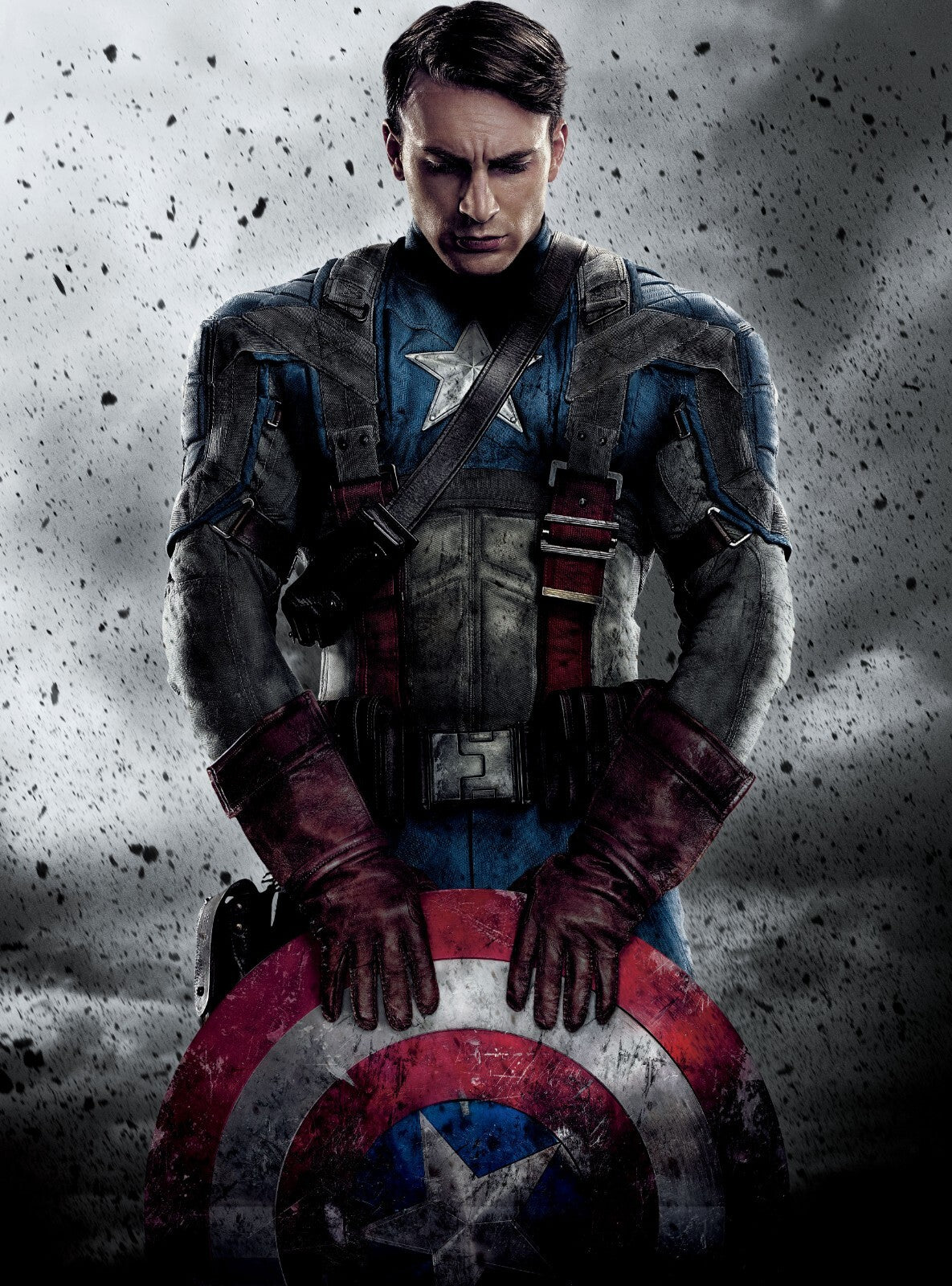 Captain America Canvas Framed Poster | Wall Art - Home Decor