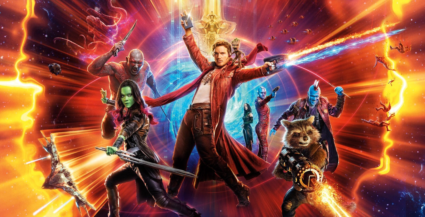 Guardians of the Galaxy Canvas Framed Poster | Wall Art - Home Decor