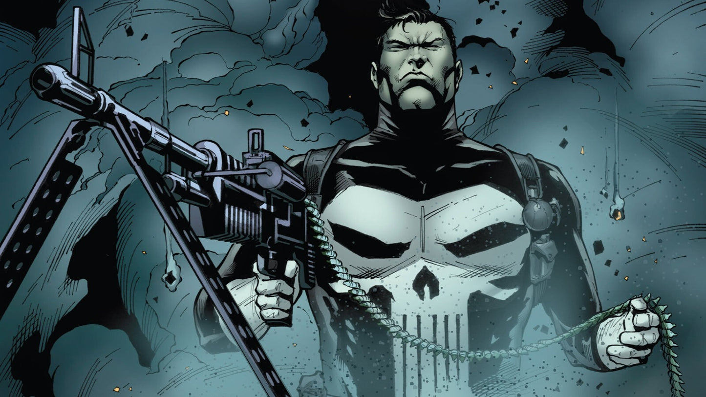 The Punisher Canvas Framed Poster | Wall Art - Home Decor