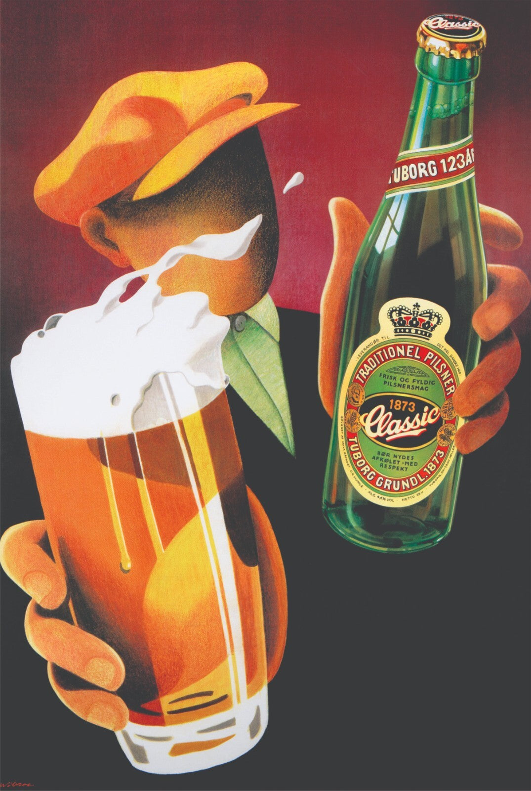 Drinks Canvas Framed Poster | Wall Art - Home Decor