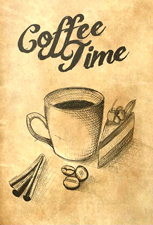 Coffee and Cooking Canvas Framed Poster | Wall Art - Home Decor