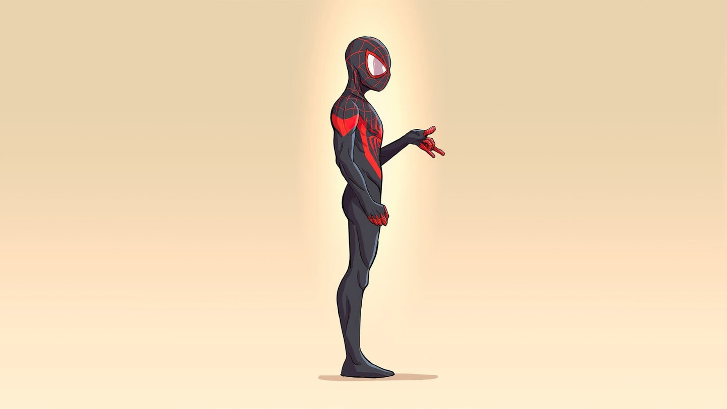 Spider Man Canvas Framed Poster | Wall Art - Home Decor